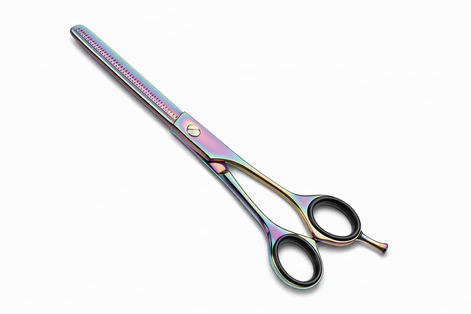Titanium Rainbow Professional Hair Thinning Shears