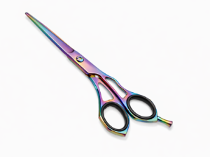 Professional Rainbow Titanium Hair Cutting Shears