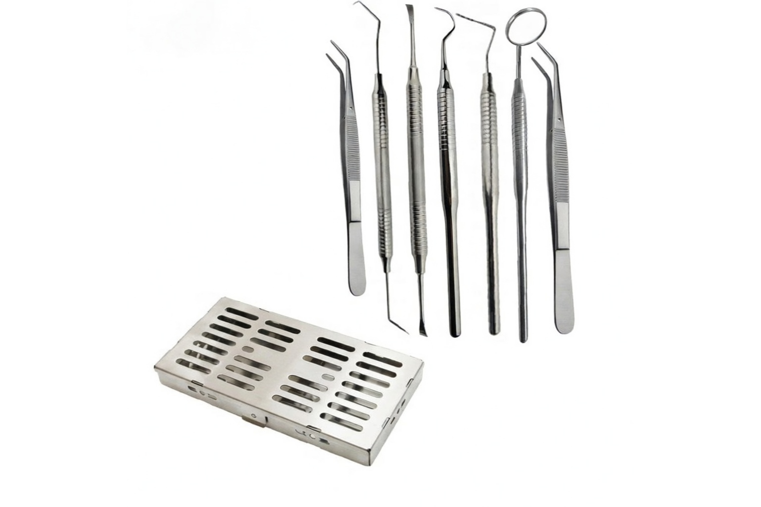Professional Dental Examination Kit with Sterilization Cassette